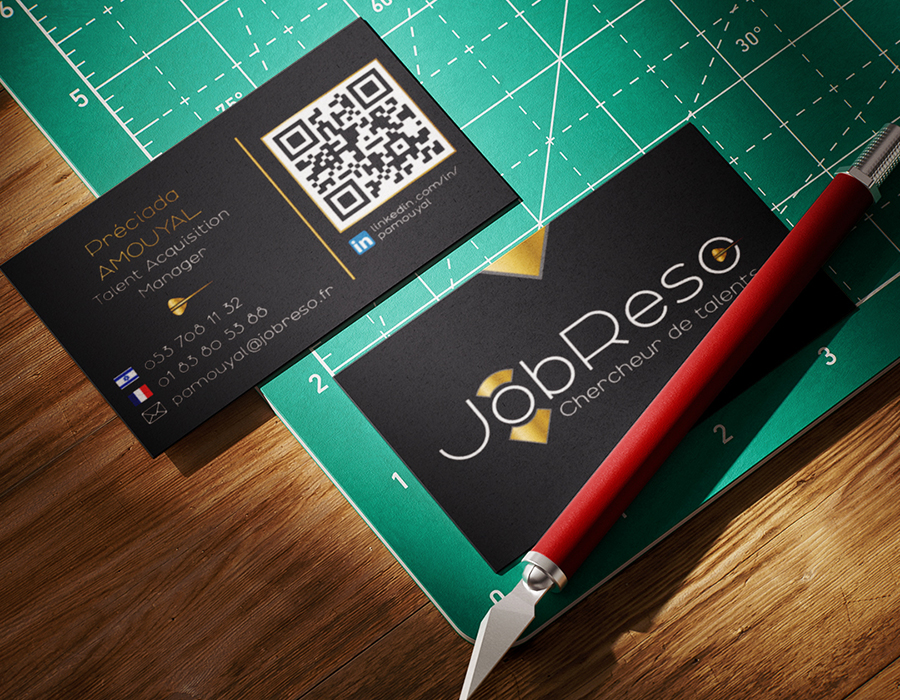 CREATION OF PROFESSIONAL BUSINESS CARDS