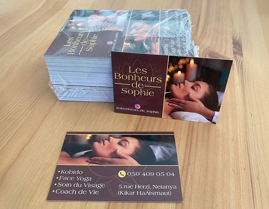 CREATION OF PROFESSIONAL BUSINESS CARDS