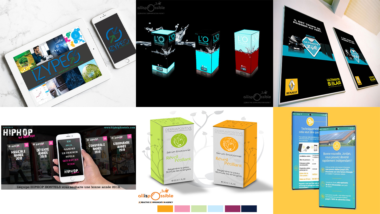 graphic design all is possible agency