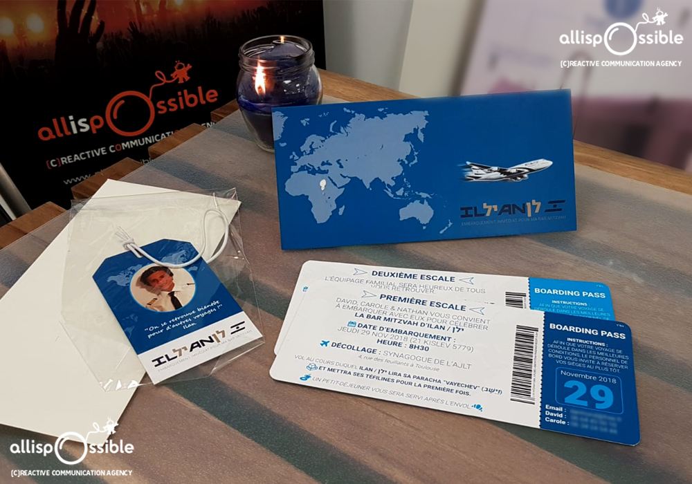 Creation of Invitations and faire-parts