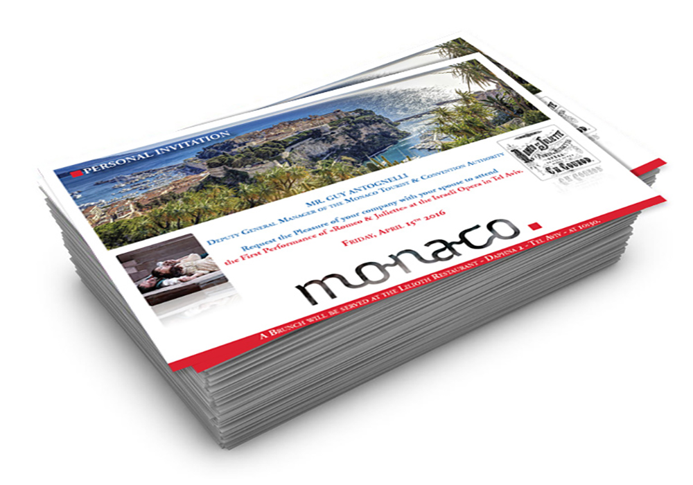 Creation of Invitations and faire-parts