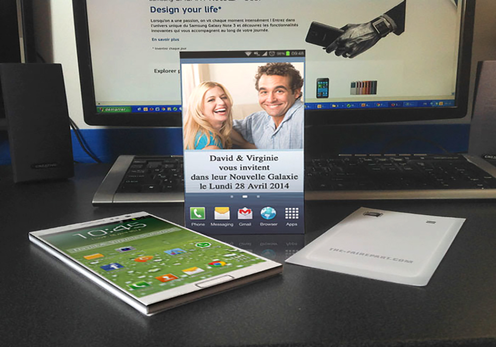 Creation of Invitations and faire-parts