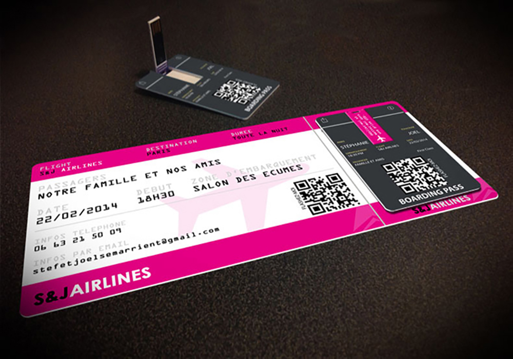 Creation of Invitations and faire-parts